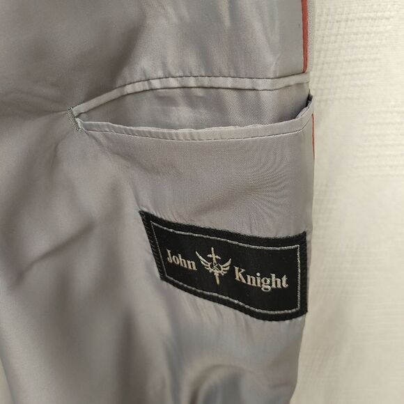MEN'S JOHN KNIGHT 100% MICROFIBER FULL LENGTH DUSTER TOP COAT. JK-3 GREY. - Picture 9 of 11